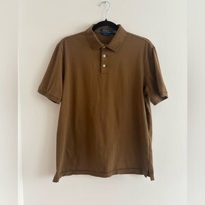 Polo Ralph Lauren Classic Men's Polo Shirt Size Medium Brown